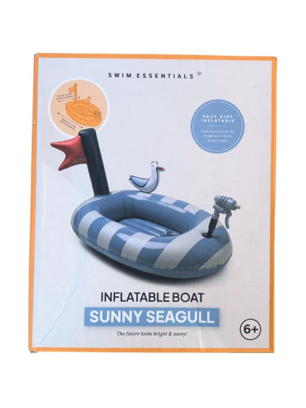 Swim Essentials Inflatable Boat Float - Seagull, 100 cm