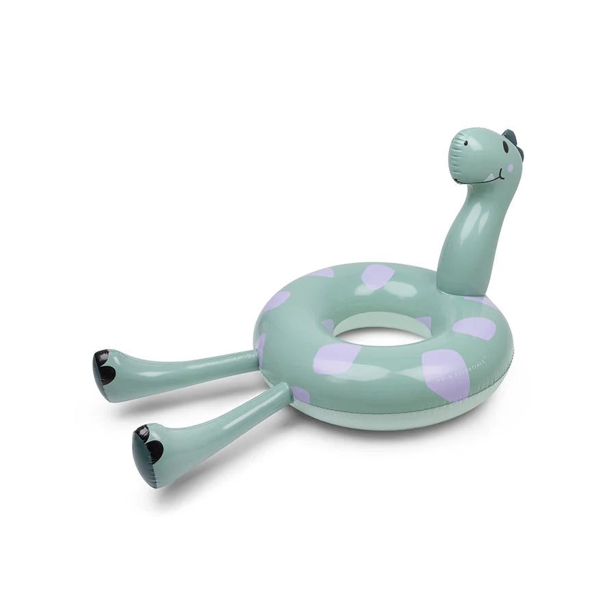 Inflatable Swim Ring - Green Dino, 95 cm
