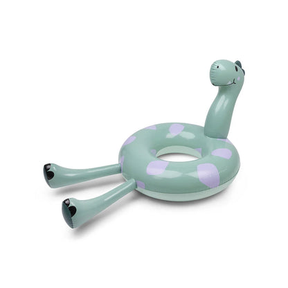 Inflatable Swim Ring - Green Dino, 95 cm