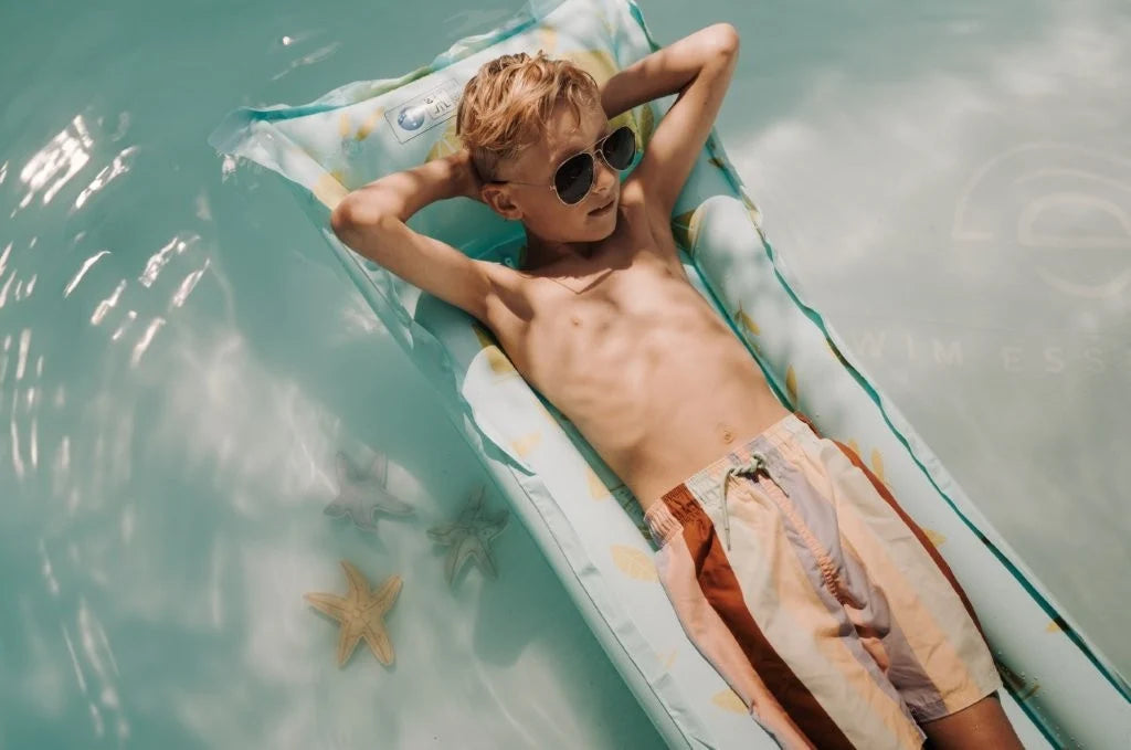 Kids Inflatable Lie On - Lime, 177 cm
