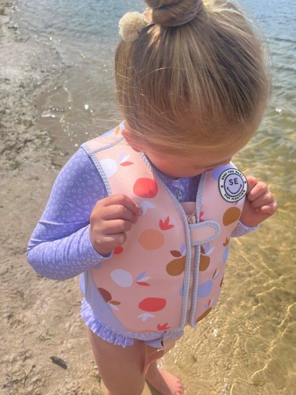 Kids Swim Vest - Summer Fruits, 3–6 yrs