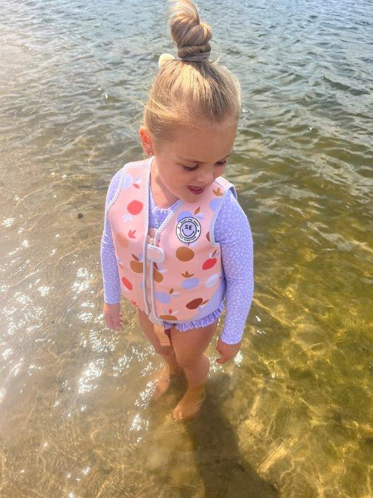 Kids Swim Vest - Summer Fruits, 3–6 yrs